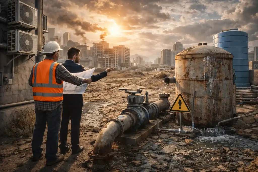 بازطراحی تأسیسات‌