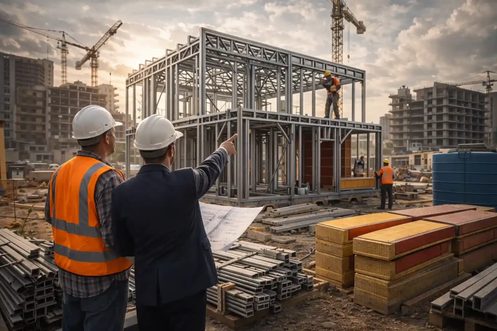 سازه‌های فولادی سبک